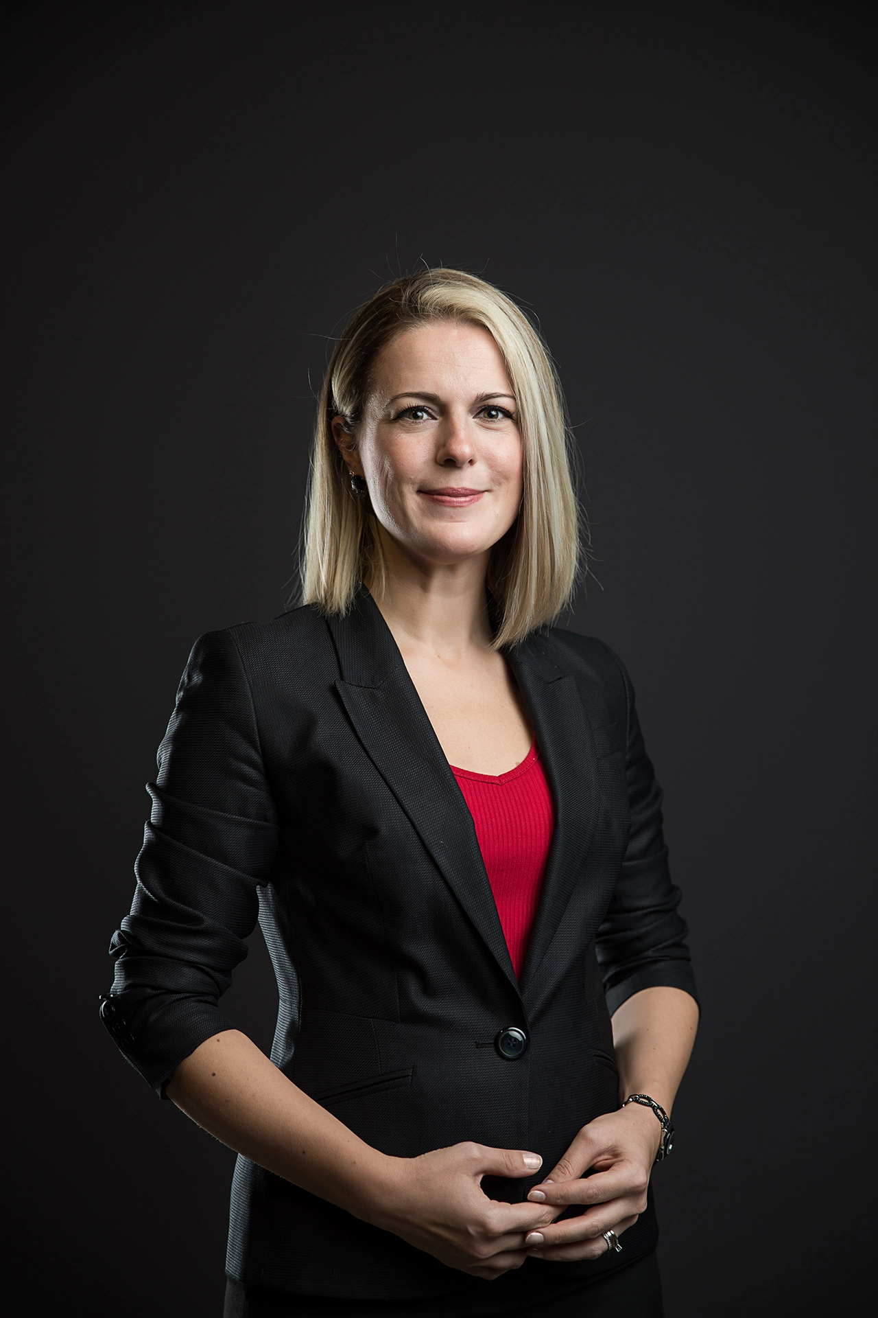 rofessional business woman portrait photographed in a studio environment for corporate branding, executive profile and LinkedIn communications.